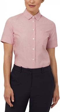 Picture of NNT Uniforms Short Sleeve Shirt - Red (CATUDJ-RED)