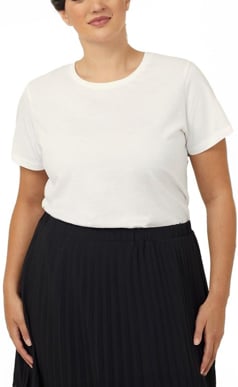 Picture of NNT Uniforms Short Sleeve Crew Neck tee - White (CATUDM-WHT)