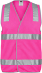 Picture of DNC Workwear Day/Night Safety Vest With Hoop & Shoulder Generic Reflective Tape (3503)