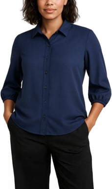 Picture of Biz Corporates Womens Lucy 3/4 Sleeve Blouse (RB965LT)
