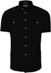Picture of Ritemate Workwear Pilbara Mens Open Front Short Sleeve Shirt (RM500BTS)