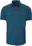 Picture of Ritemate Workwear Pilbara Mens Open Front Short Sleeve Shirt (RM500BTS)