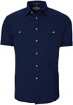Picture of Ritemate Workwear Pilbara Mens Open Front Short Sleeve Shirt (RM500BTS)