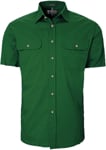 Picture of Ritemate Workwear Pilbara Mens Open Front Short Sleeve Shirt (RM500BTS)