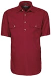 Picture of Ritemate Workwear Pilbara Mens Closed Front Short Sleeve Shirt (RM200CFS)